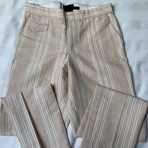 ASOS men’s pant 30 cream and white stripe